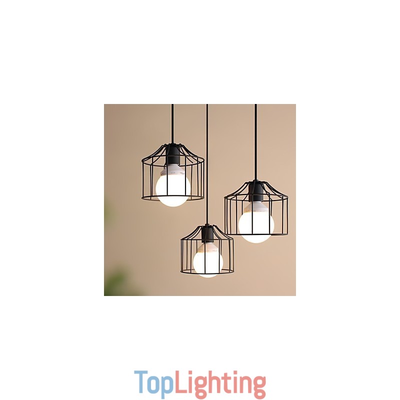 1 Lights Country Metal Pendant Light