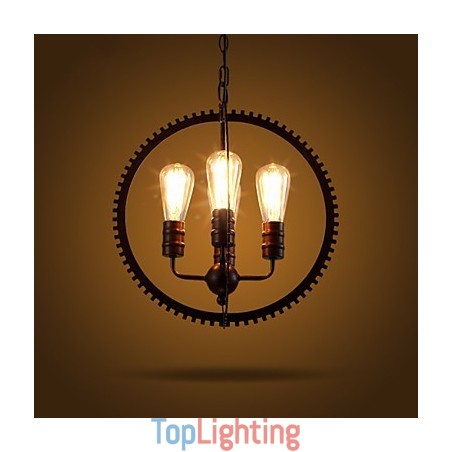 Creative Retro Pendant Lamps American country wrought iron Chandelier Creative Retro Pendant Lamps American country wrought iron Chandelier
