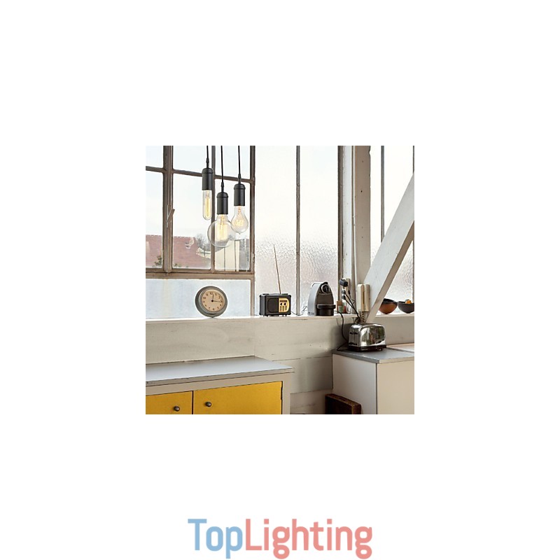 Vintage Mini Style Painting Metal Pendant Light Garage