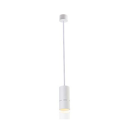 GE 05032 8W 136mm 1 Light Mini Pendant light Powdered White with Aluminium GE 05032 8W 136mm 1 Light Mini Pendant light Powdered White with Aluminium