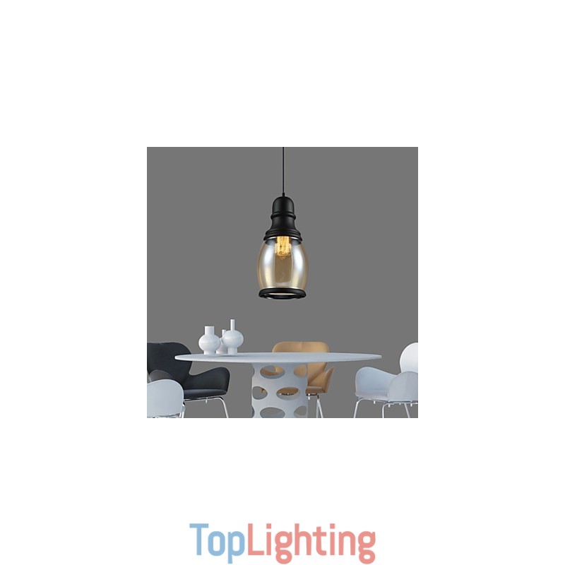 Retro Lighting Loft Lights Glass Pendant Light