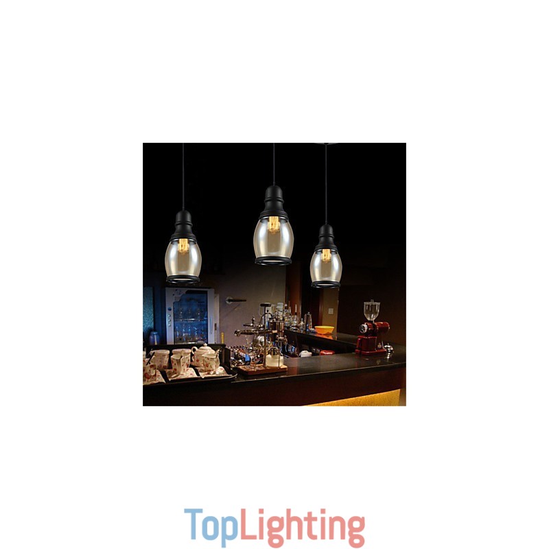 Retro Lighting Loft Lights Glass Pendant Light