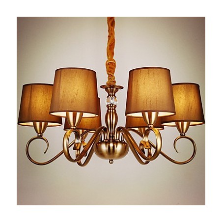 Rustic Lodge Vintage Mini Style Electroplated Metal Chandelier Rustic Lodge Vintage Mini Style Electroplated Metal Chandelier