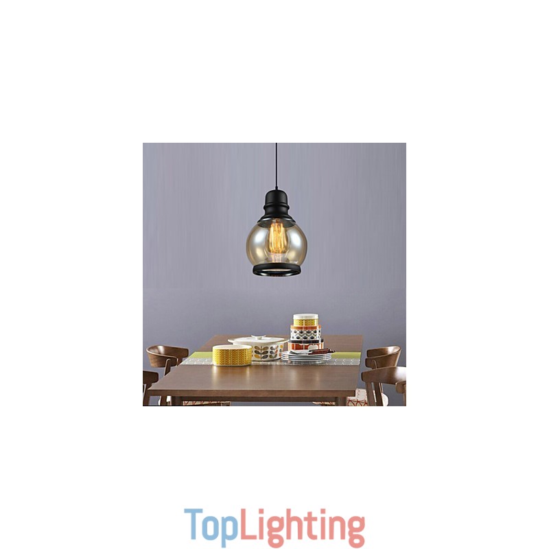 Retro Lighting Loft Lights Glass Pendant Light