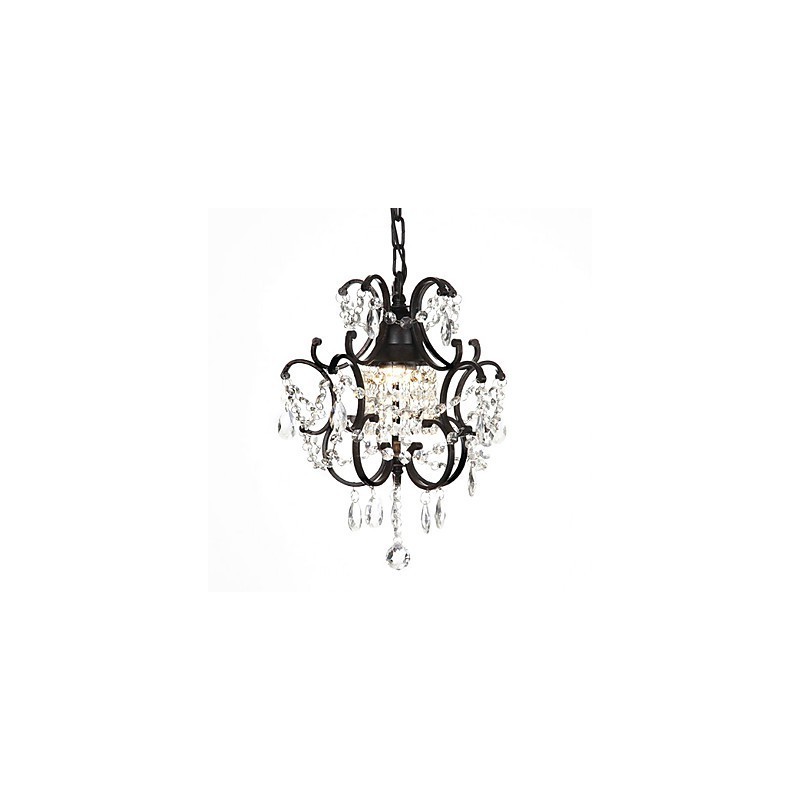 Modern Chandelier with Crystal Beads