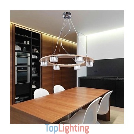 Pendant Lights Modern Contemporary Wood Bamboo