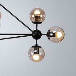 Country Painting Metal Pendant Light Garage