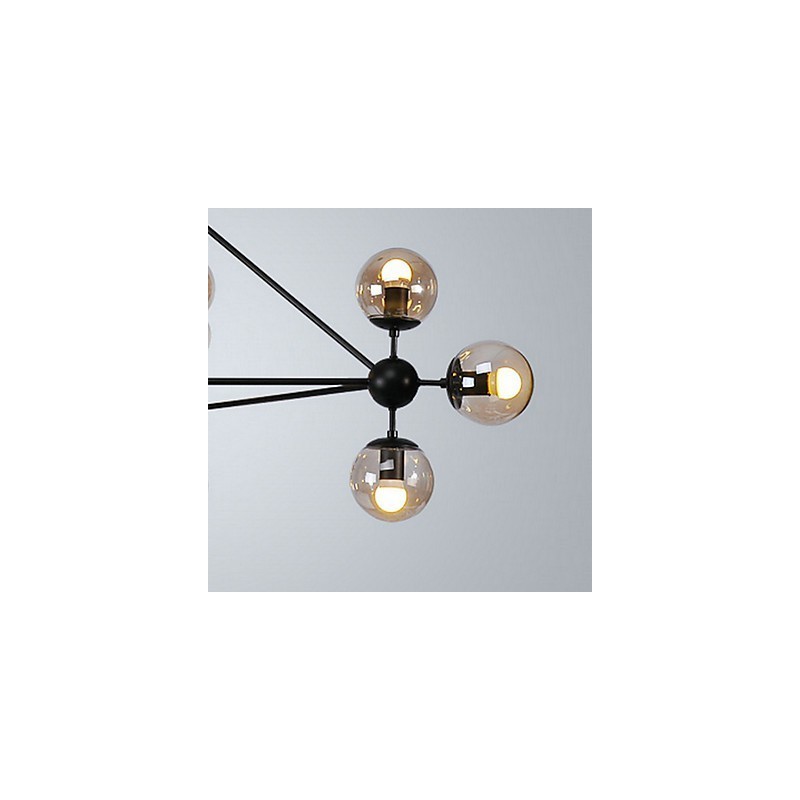 Country Painting Metal Pendant Light Garage