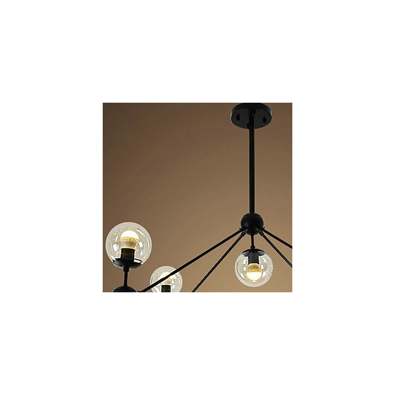 Country Painting Metal Pendant Light Garage
