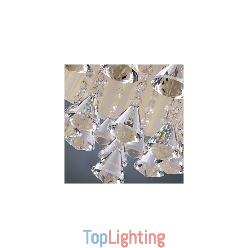 Elegant Crystal Pendant Light with 4 Lights