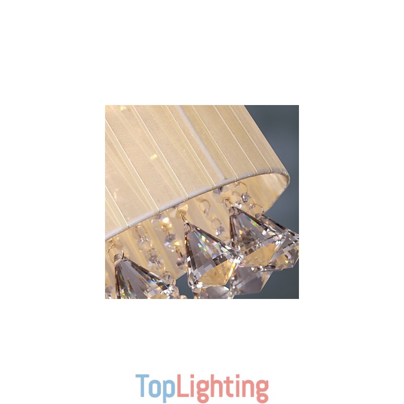 Elegant Crystal Pendant Light with 4 Lights