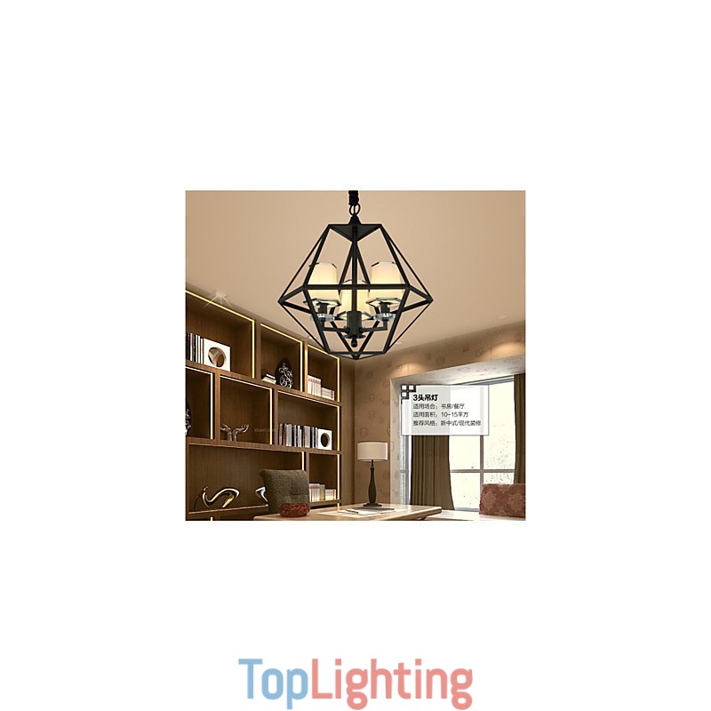 Pendant Lights 3 Lights Country Outdoors Metal