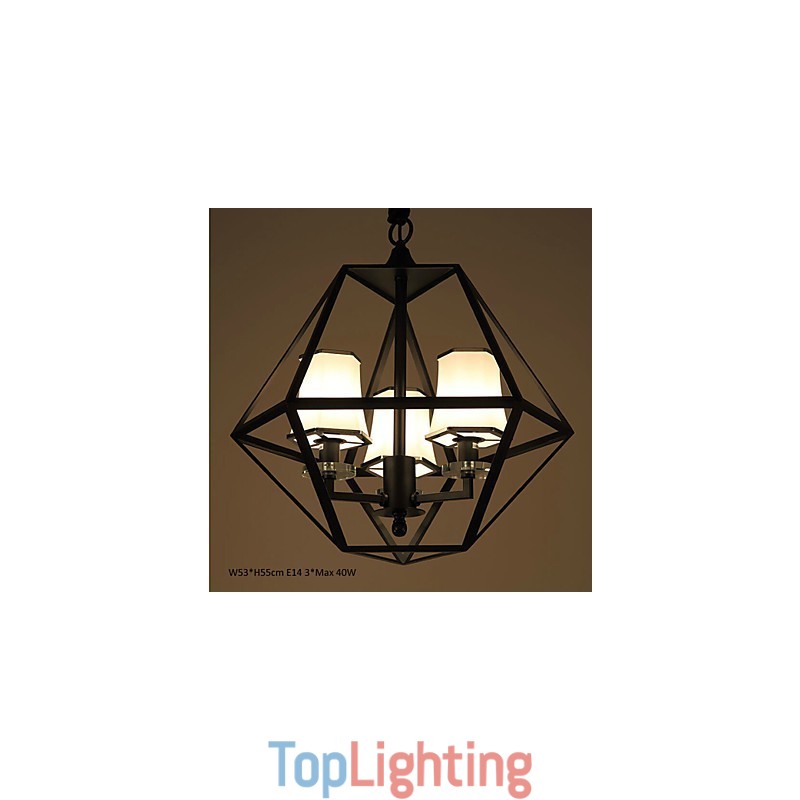 Pendant Lights 3 Lights Country Outdoors Metal