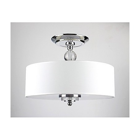 Elegant Crytal Flush Mount with 6 Lights in Cylinder Shade Elegant Crytal Flush Mount with 6 Lights in Cylinder Shade