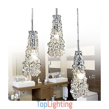 Tradition Classic Transparent glass 3 Light Chandelier Tradition Classic Transparent glass 3 Light Chandelier