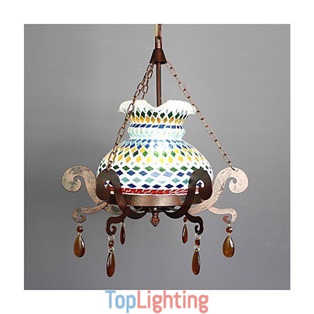 One Seat Pastoral Industrial Art Single Vintage Chandelier One Seat Pastoral Industrial Art Single Vintage Chandelier