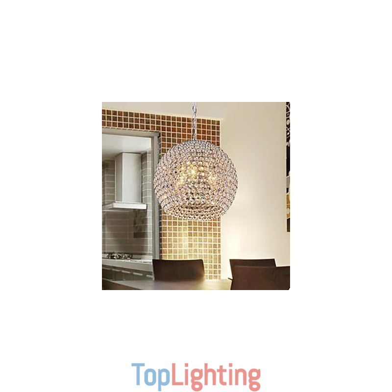 Contracted And Contemporary Creative Arts K9 Crystal Meals Chandelier