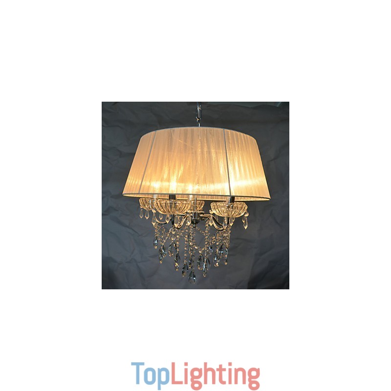 Dainty Chic 5 Lights Pendant Pattern With Blossom