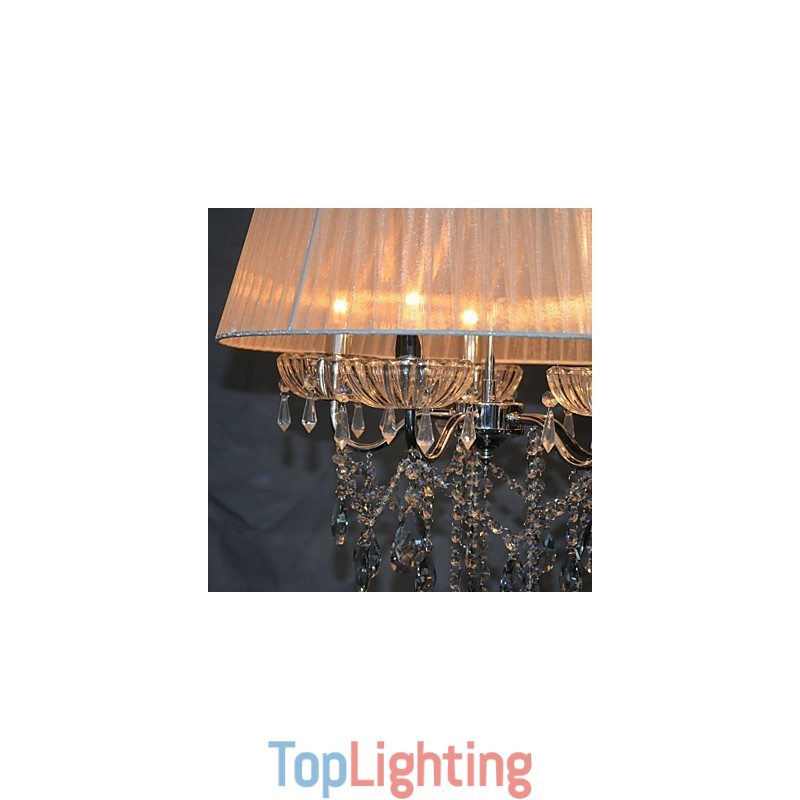 Dainty Chic 5 Lights Pendant Pattern With Blossom