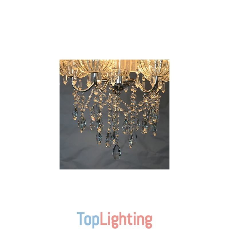 Dainty Chic 5 Lights Pendant Pattern With Blossom