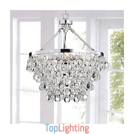 Traditional Classic Crystal Chrome Metal Chandelier Traditional Classic Crystal Chrome Metal Chandelier