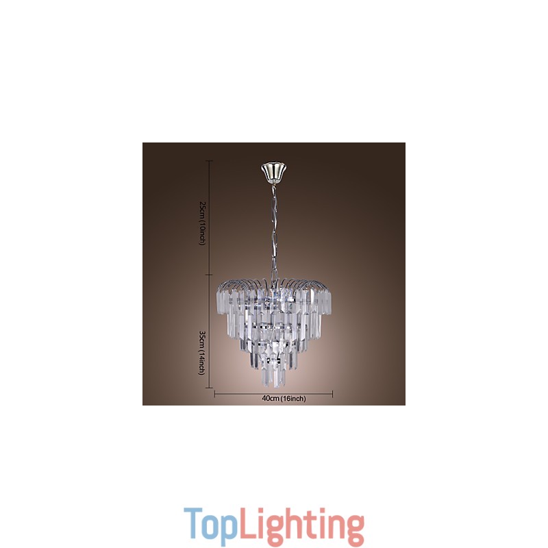 Luxuriant Crystal Chandellier
