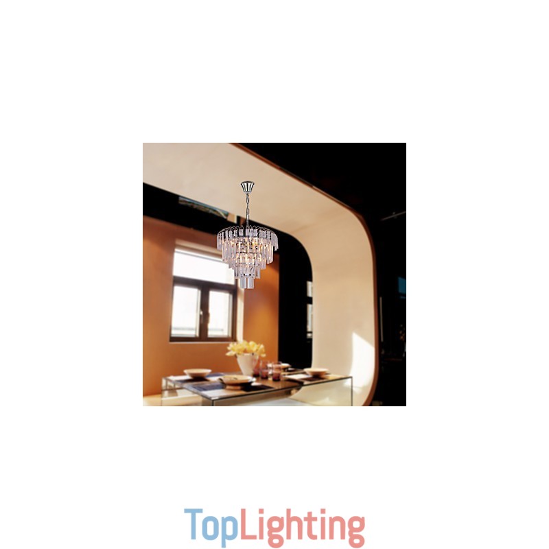 Luxuriant Crystal Chandellier