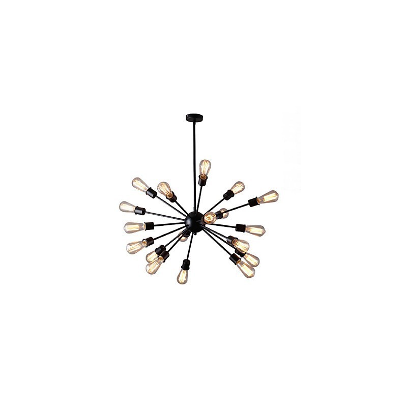Modern 20 Light Pendant Light in Radial Feature