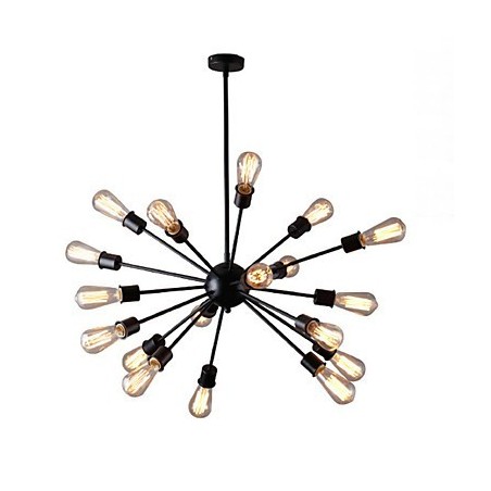 Modern 20 Light Pendant Light in Radial Feature Modern 20 Light Pendant Light in Radial Feature