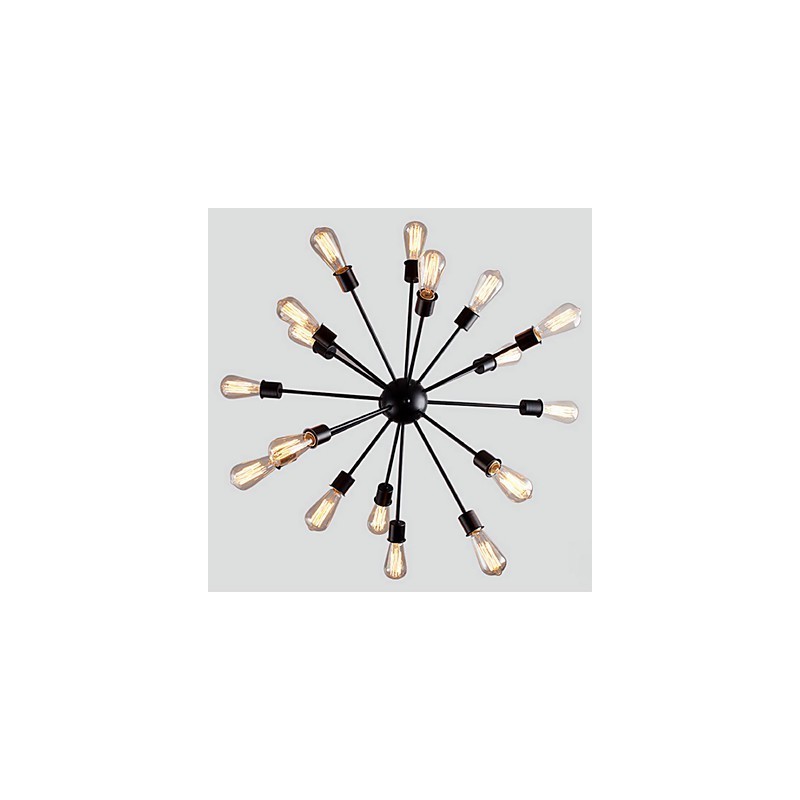 Modern 20 Light Pendant Light in Radial Feature