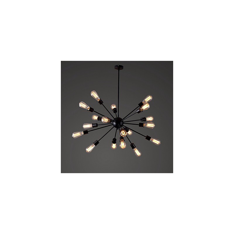 Modern 20 Light Pendant Light in Radial Feature