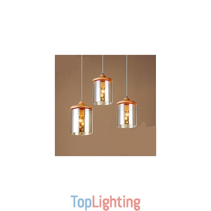 Glass Art small Pendant lamp light