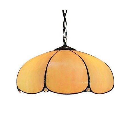 2 Light Pendent Lights in Orange 2 Light Pendent Lights in Orange