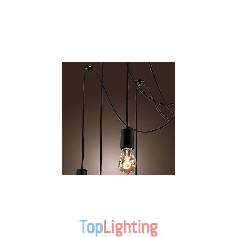 Chandelier Vintage Design Bulbs Included Living 10 Lights Pendant Light