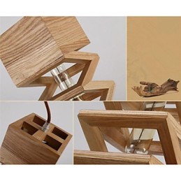 Pendant Lights Country Wood Bamboo