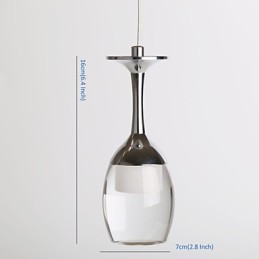 Modern Pendant Light 7 Lights Integrated Bulbs Included Stair Light