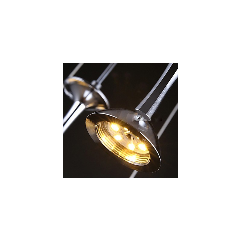 Modern Pendant Light 7 Lights Integrated Bulbs Included Stair Light