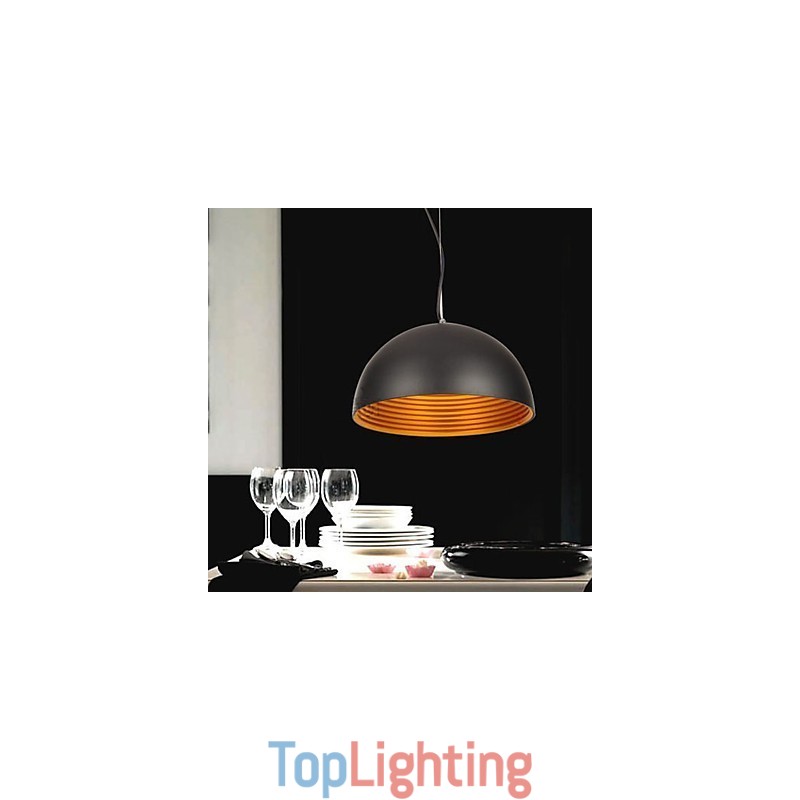 Modern Contemporary Retro Bowl Mini Style Painting Pendant Light