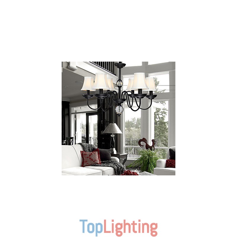 Modern Contemporary Metal Chandelier