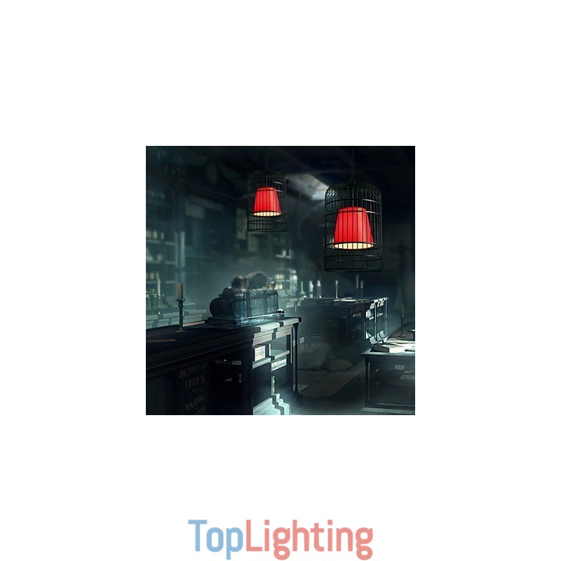 Chandelier Traditional Classic Retro Lantern Metal