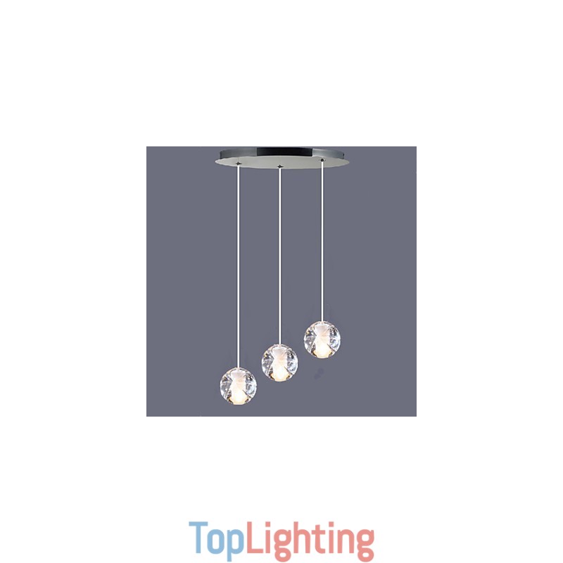 Crystal Glass Chandelier Hail 3B