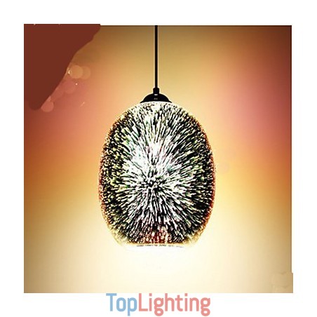 Simple table 3D Glass Creative Pendant Simple table 3D Glass Creative Pendant