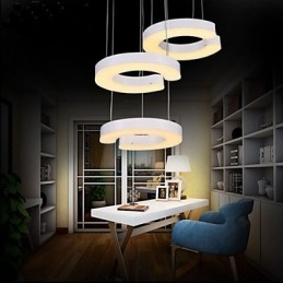 Three C Type Acrylic Chandelier Chandelier