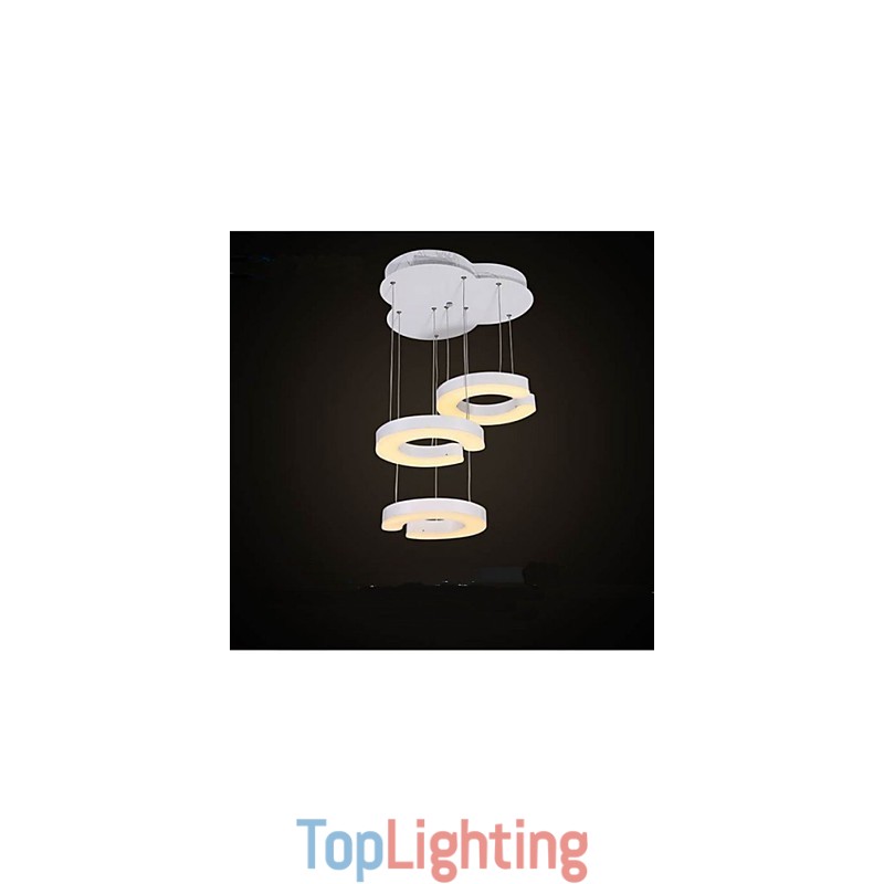 Three C Type Acrylic Chandelier Chandelier