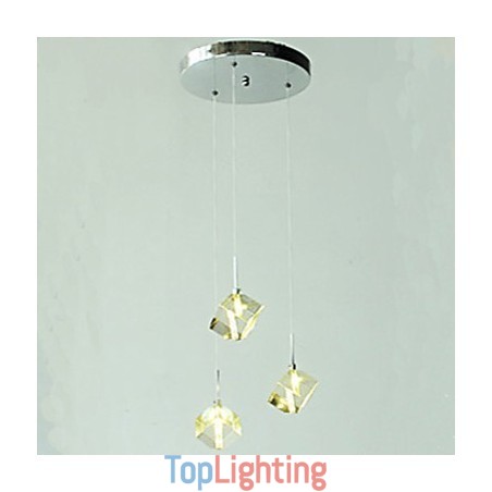 Fashion Crystal Lamp Three Head Crystal Pendant Fashion Crystal Lamp Three Head Crystal Pendant
