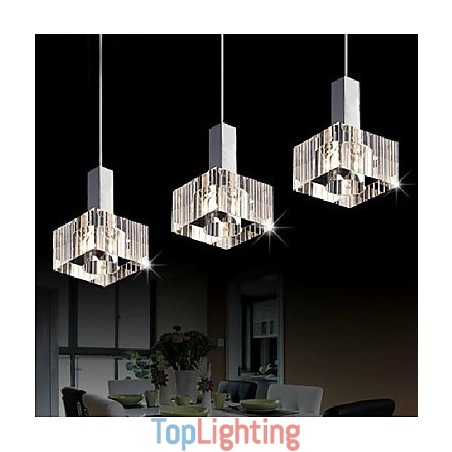 Crystal Pendant Iamp Three Crystal Pendant Iamp Three