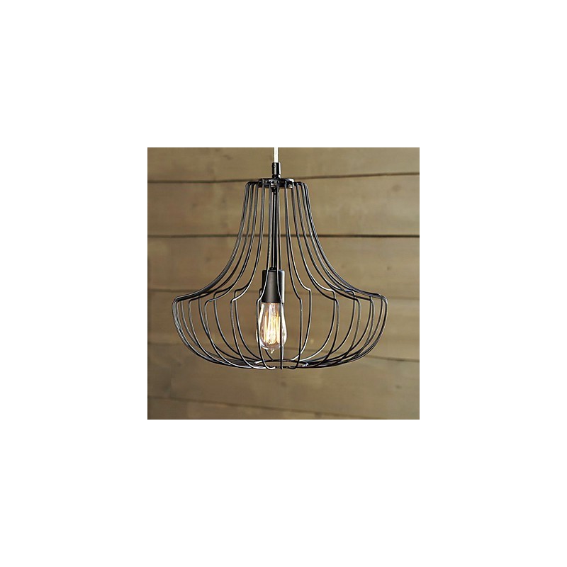 Artistic Iron Pendant Light Coop Design