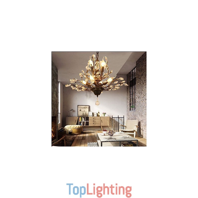 Mediterranean Retro Creative Suction Top Simple Lamps