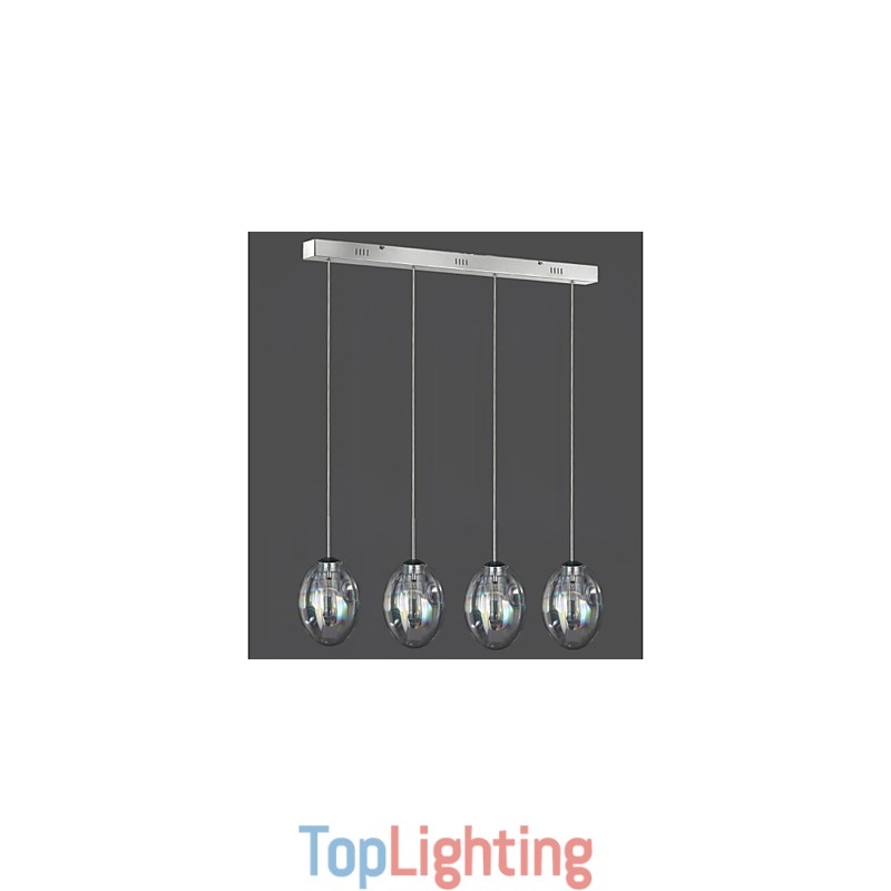 Modern Contemporary Traditional Classic Chrome Metal Pendant Light