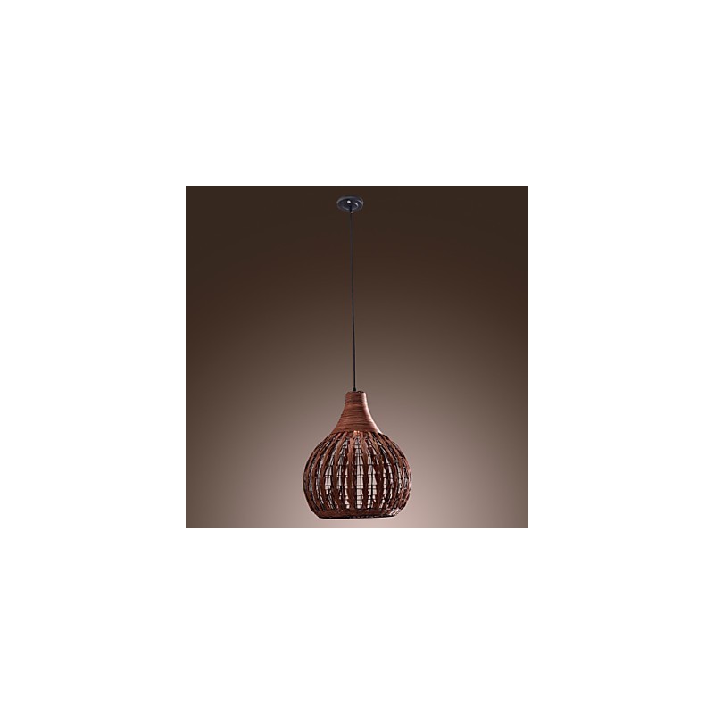 Lantern Country Mini Style Painting Pendant Light